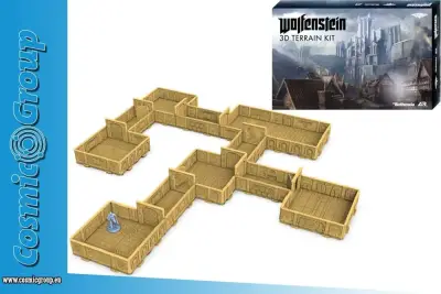 Figurine wolfenstein tbg 3d terrain